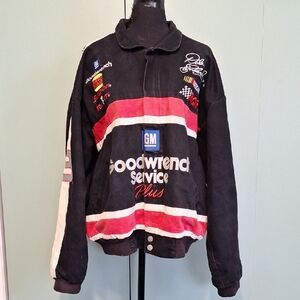 Vintage Chase Authenitcs Dale Earnhardt Nascar Jacket Size Medium